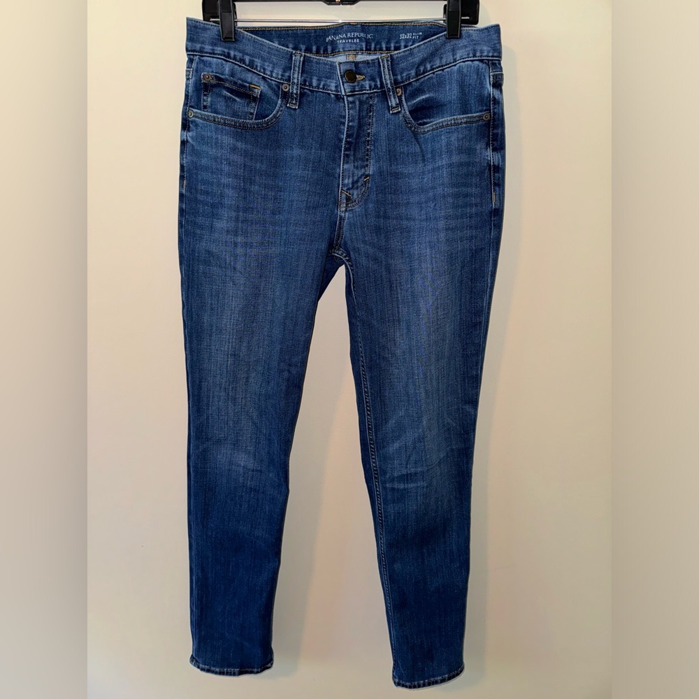 Banana Republic Men’s Slim-fit Traveler Jeans 32x32